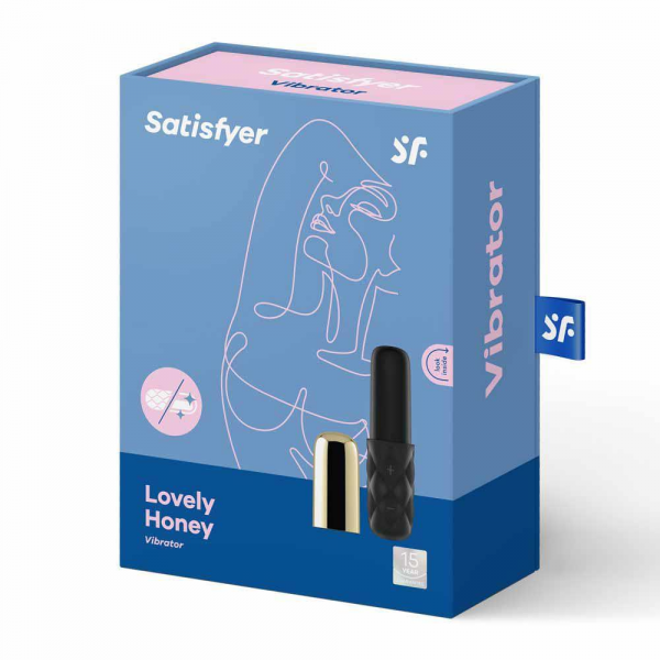 SATISFYER Wibrator - Lovely Honey Black