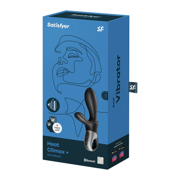 Satisfyer Wibrator Masażer Prostaty-Heat Climax+ Connect App