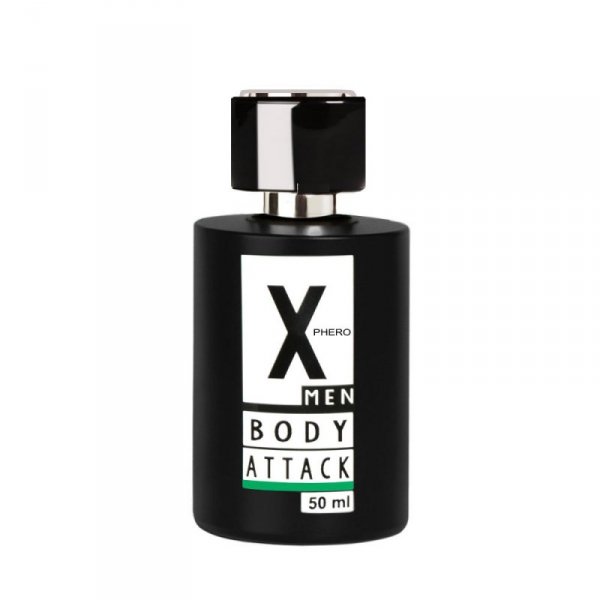 Perfumy X-Phero Body Attack Green for men, 50 ml