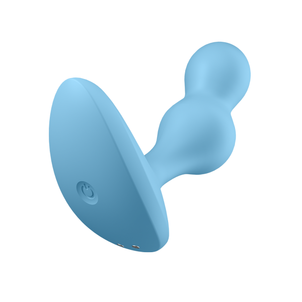 Satisfyer Plug-Vibrator Deep Diver Connect App (Light Blue)