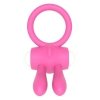 Power Clit Silicone Cockring Pink