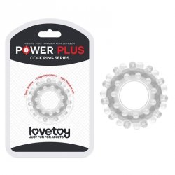 POWER PLUS Cockring Clear