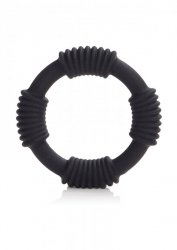Hercules Silicone Ring Black