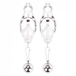 Me You Us Clover Nipple Clamp Silver