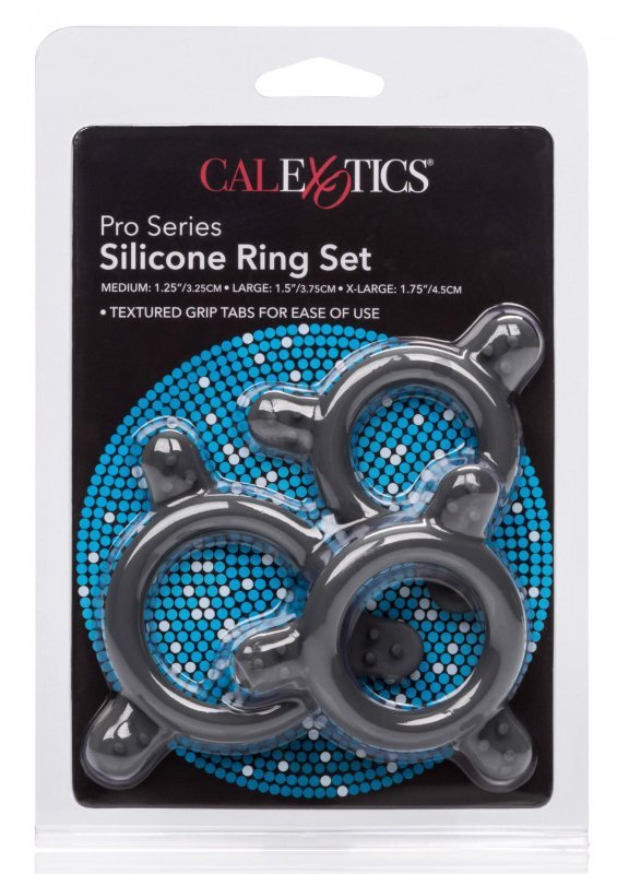 Pro Series Silicone Ring Set Black