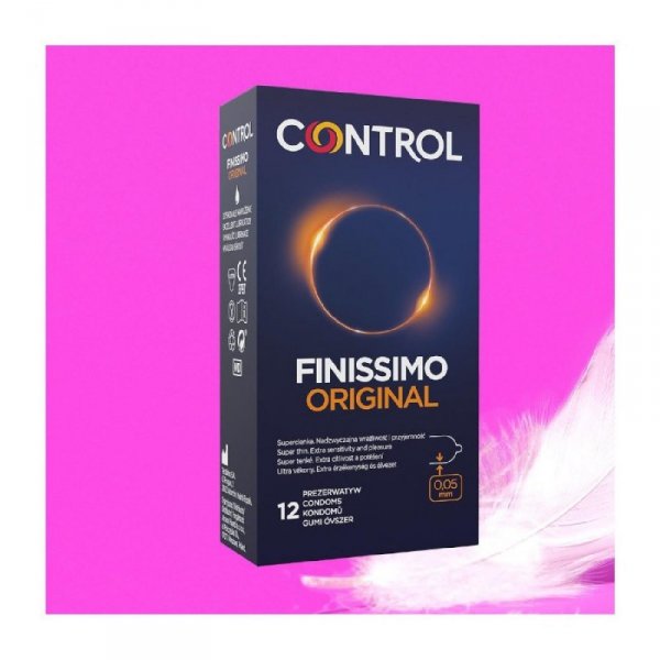 Prezerwatywy-Control Finissimo Original 12&quot;&quot;s