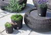 Blumenkasten Blumentopf Pflanzkübel Rato Round 400 Umbra 