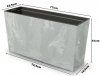 Blumenkasten Blumentopf Blumenkübel Beton Middle 77cm mit Ablauf - Beton