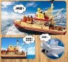 Klemmbausteine Spielbausteine Spielset Schiff Hai Walfängerschiff Fischerboot G192952 