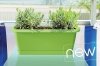 Balkonkasten Geländerkasten Blumentopf Respana Set 500 weiß