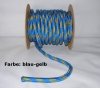 Polypropylen Seil PP schwimmfähig Polypropylenseil - blau-gelb,  24mm, 10m