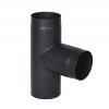 Ofenrohr Rauchrohr Kaminrohr 2mm T-Stück 120mm