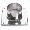 Grundplatte aus Edelstahl zum Schornsteinaufsatz 80mm
