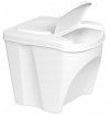 Mülleimer Abfalleimer Mülltrennsystem 3x25L Box Weiß