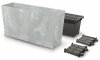 Blumenkasten Blumentopf Blumenkübel Beton Middle 77cm mit Ablauf - Beton