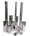 Edelstahl Ofenknie Bogen 0-90° Knie 130mm