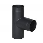 Ofenrohr Rauchrohr Kaminrohr 2mm T-Stück 200mm
