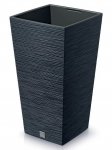 Blumentopf Blumenkübel Pflanztopf Pflanzkübel Einsatz -  Furu Square 38cm Anthrazit