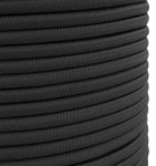 Expanderseil Gummiseil Gummileine Spanngummi Planenseil elastisch 12mm Schwarz - 20m
