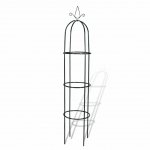 Rosenturm Rosen Obelisk Rankhilfe Rosensäule Rankgitter Säule grün 190 cm