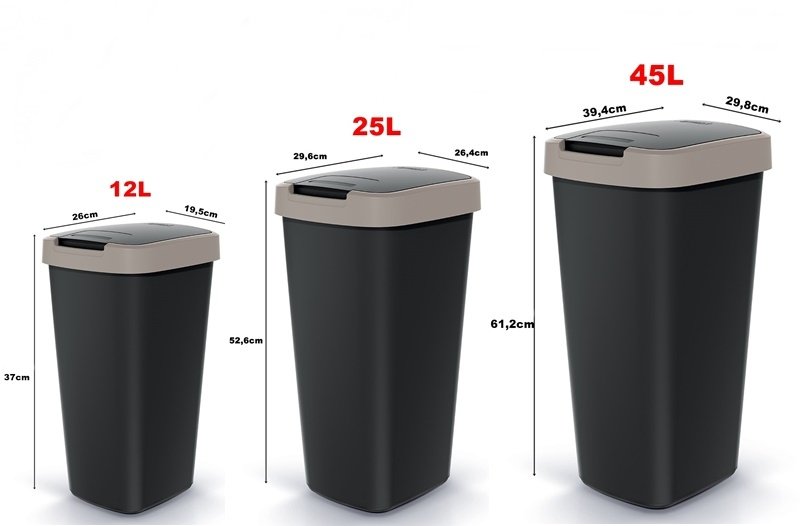Mülleimer Plastikmüll im Freien kann Lange zylindrische große Mülleimer mit  einem Deckel 26.4 Gallonen kommerzieller Abfallbehälter mit Rädern, grün  Abfalleimer (Size : 100L) : : Küche, Haushalt & Wohnen