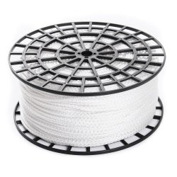 Schnur Band Flechtschnur Flechtkordel Kordel Polyester Basteln Seil - 1m 3mm Weiß