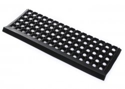 Gummi Stufenmatten Fußmatte Ringgummimatte 25x75 cm Treppenmatte Matte