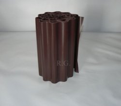 Rasenkante 9m x25 Beeteinfassung Beetumrandung in braun