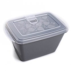Vorratsdosen Frischhaltedosen Aufbewahrungsbox für Mikrowelle - 3x Kapazität: 1,6L