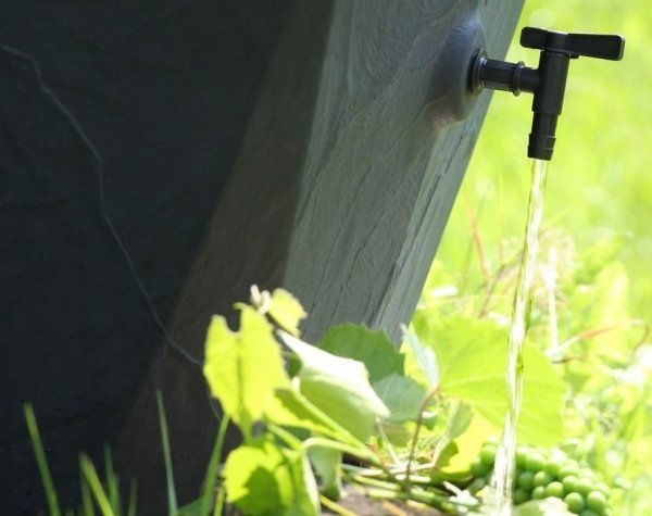Wasserhahn 3/4&quot; Ablassventil Auslaufhahn für Regentonne