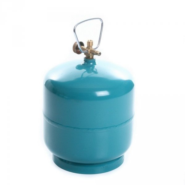 Gasflasche Propan Butan Flasche Wiederbefüllbar 3kg