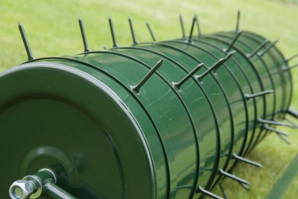 Aerator Arefizierer Rasenlüfter für Walze 102cm 5-teilig grün