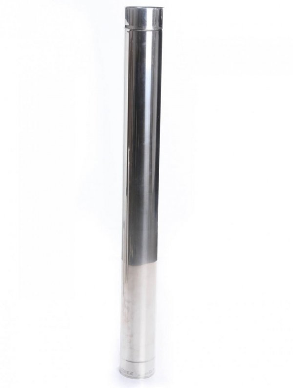 Edelstahl Ofenrohr 500mm Rohr Kaminrohr Rauchrohr 180mm Ø