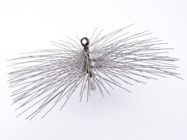 Schornsteinbesen Rechteckig Kaminbesen aus Stahl 14 x 20cm