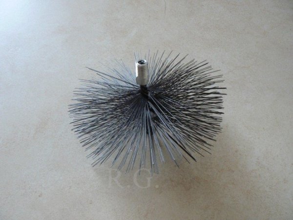 Schornsteinbesen Kaminbesen aus Stahl 23cm