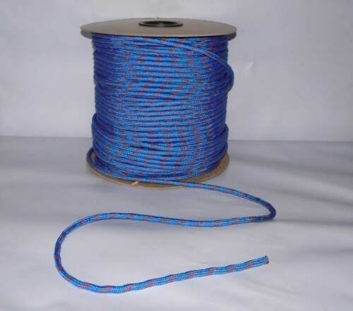 Polypropylen Seil PP schwimmfähig Polypropylenseil - blau-rot; 10mm, 50m