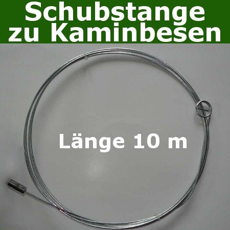 Schubstange zu Schornsteinbesen Kaminbesen 10m