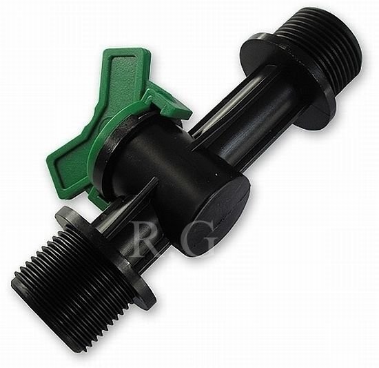 Absperrhahn Hahnanschluss 2x 1/2&quot;