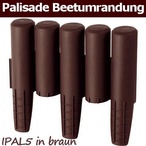 Palisade 2,7m in braun