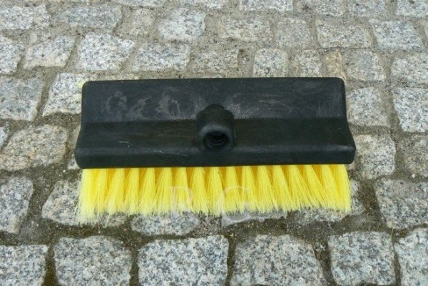 Waschbürste mit Wasserdurchlauf und Teleskopstiel 300cm