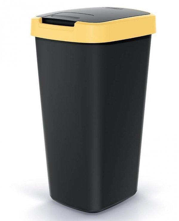 Mülleimer Müllbehälter Abfalleimer Biomülleimer 12L Schwingeimer - Gelb
