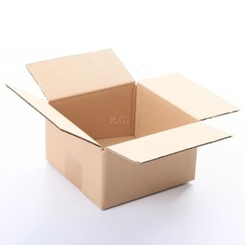50x Faltkarton Karton 200x200x100