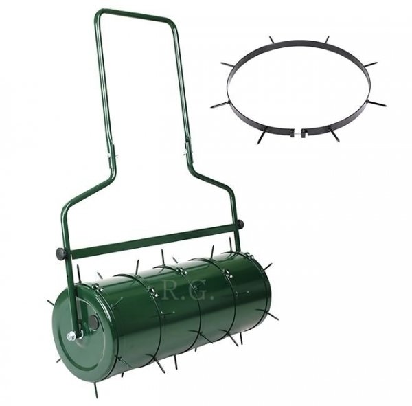 Aerator Arefizierer Rasenlüfter für Walze 102cm 5-teilig grün