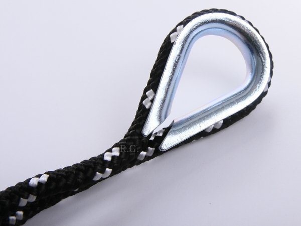 10x Kauschen Kausche für Stahlseil 2mm