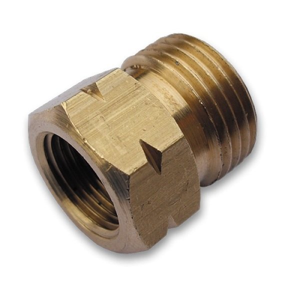 Adapter Handwerkerflasche 21,8 x 3/8&quot; für befüllbare Gasflaschen Regleradapter
