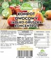 Kompot jabłko-gruszka koncentrat 1kg na 6l 