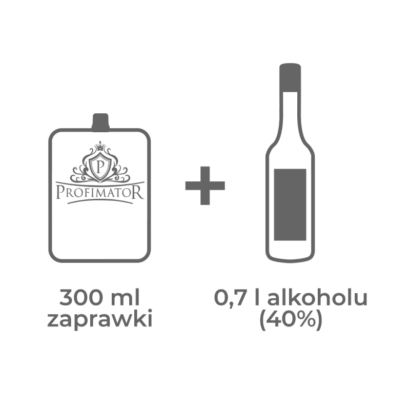 Bezalkoholowy koncentrat do przygotowywania napojów alkoholowych GRZANIEC ZIMOWY box 9x300ml