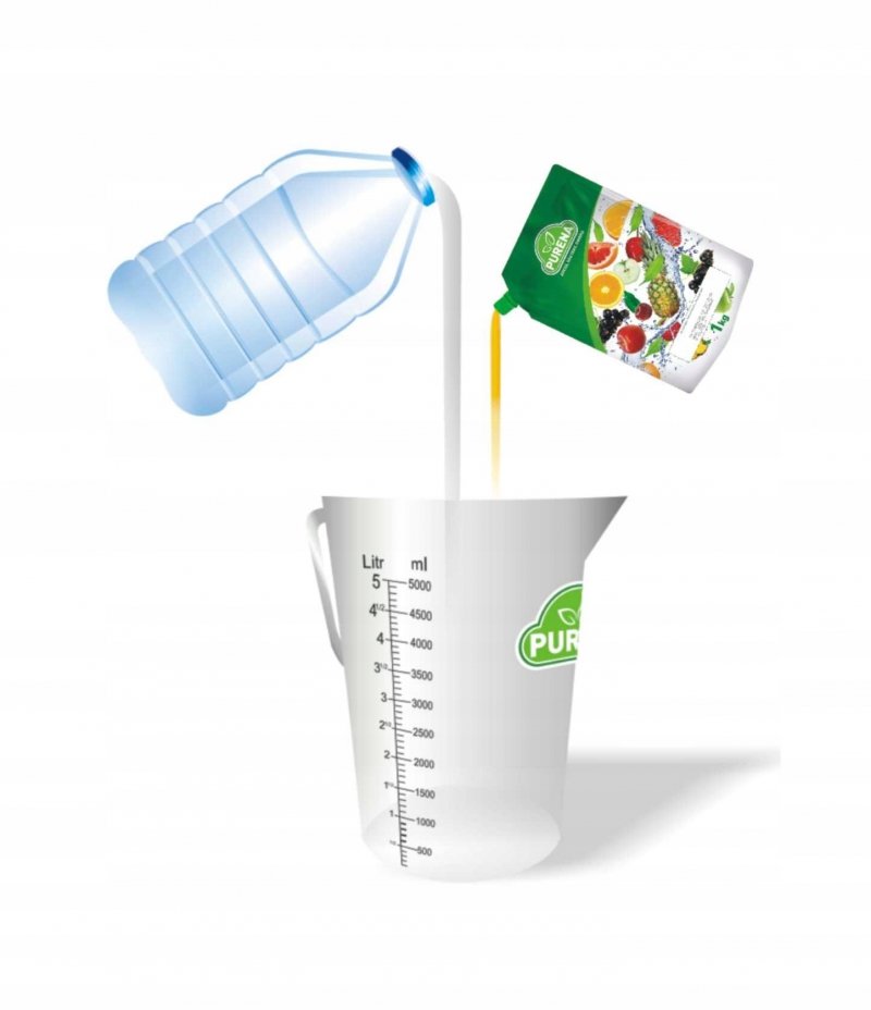 Sok wielowarzywny 100% zagęszczony 1kg na 4l