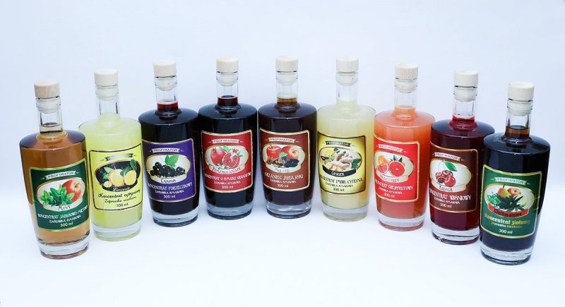Bezalkoholowy koncentrat do przygotowywania napojów alkoholowych MALINA 300ml