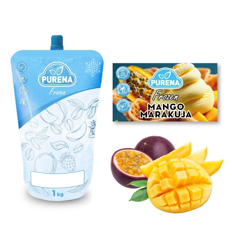 Sorbet, granita, lody włoskie - baza MANGO-MARAKUJA 1kg
